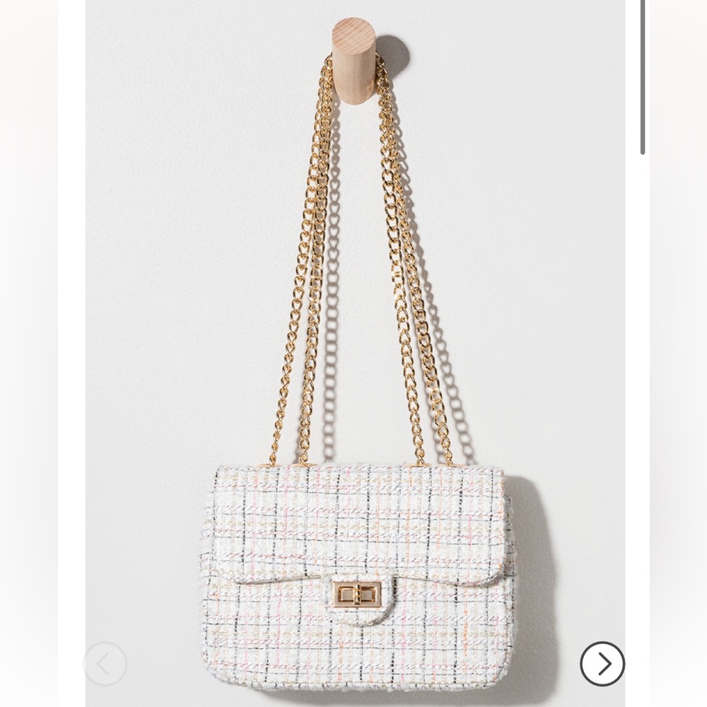 Paige Mini Turn Lock Crossbody purse